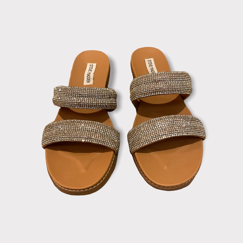 - Steve Madden Sparkle Sandals size 9